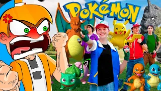 Pokémon En La Vida Real | Palmita reacciona a Shiloh y Bros Español