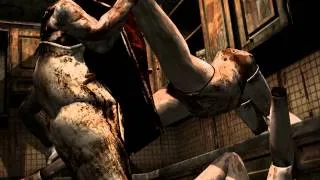 Silent Hill 2 - Red Pyramid & mannequins scene - 1440x1080 - full HD - PS2 videogame on Pcsx2 1.1.0