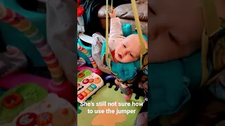 Baby still doesn’t understand jumper