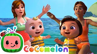 Nina & JJ's Surfing Song | Nina's ABCs  | CoComelon Songs for Kids & Nursery Rhymes