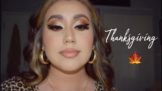 Thanksgiving Makeup Tutorial | Cut Crease