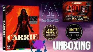 CARRIE 4K Limited Edition Arrow Video Unboxing/Overview