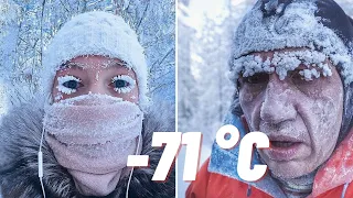 НЕЧОВЕШКИ Условия. НАЙ-СТУДЕНАТА точка на Земята - Якутия  -71°C