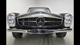 Full Restoration of 1969 Mercedes-Benz 280SL - W113 'Pagoda' in Black