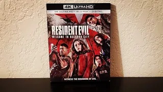 Resident Evil Welcome to Raccoon City 4K/Blu-ray unboxing