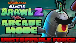 Nickelodeon All-Star Brawl 2 | Arcade Mode: Plankton (Unstoppable Force)