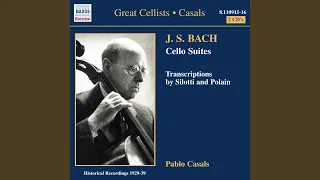 Cello Suite No. 2 in D Minor, BWV 1008: III. Courante