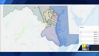 Panel led by lawmakers submits redistricting maps for Maryland