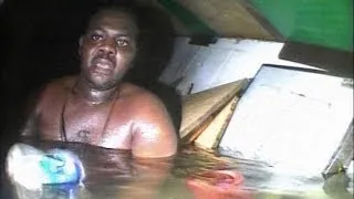 Amazing Rescue Of Man Trapped In Sunken Ship