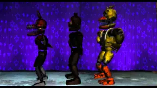 MMD Fnaf 4 macarena