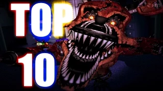 Top 10 Facts On Night Mare Foxy | Five Nights At Freddy's 4 | FNAF Theory