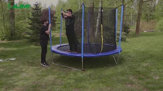 Trampolina JUMI - montaż