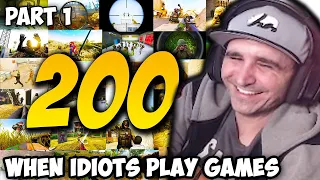 Summit1g Reacts To WHEN 200 IDIOTS PLAY GAMES (#200) Part 1