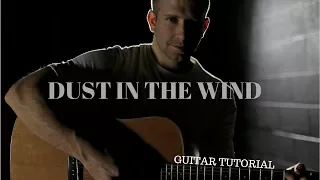 How to play dust in the wind (guitar tutorial)