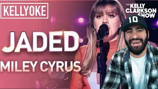 Kelly Clarkson Covers 'Jaded' By Miley Cyrus | Kellyoke | Musician's Reaction