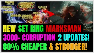 New Lightning Marksman SET RINGS Build! 3000+ Corruption Boss Slayer Updated! | Last Epoch 1.05