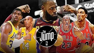 Scottie Pippen Says LeBron James Is Mixture Of Himself, Jordan, Kobe & Magic | The Jump