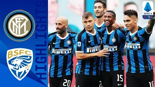 Inter 6-0 Brescia | Young and Eriksen Score as Brilliant Inter put SIX past Brescia! | Serie A TIM