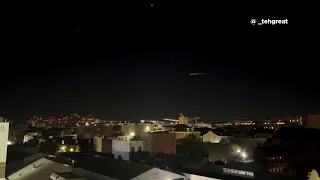 SpaceX capsule seen streaking across New Orleans’ night sky