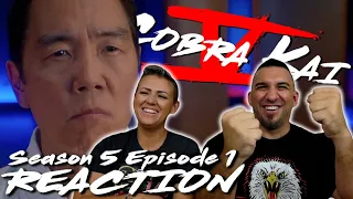 Cobra Kai Season 5 Episode 1 'Long, Long Way From Home' Premiere REACTION!!