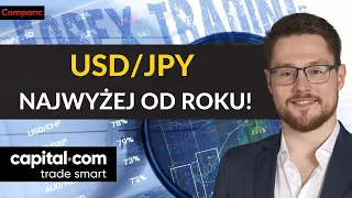 Analiza: USD/JPY - będzie interwencja ? | Poranek z Rynkami | Maksymilian Bączkowski 26.10.2023