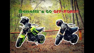 Benelli TNT135 Goes Off Road