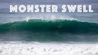 Monster Swell at Blacks Beach (Triple Overhead)