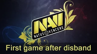 First NaVi game after disband