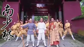 [Kung Fu Movie] Japs attack Shaolin Temple, but monks inside are masters, rising up and killing them