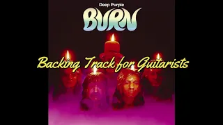 Deep Purple - Burn (Backing Track for Guitarists, Ritchie Blackmore)