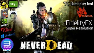 RPCS3 NeverDead PC Gameplay | Full Playable | PS3 Emulator | 4k30FPS | 2021 Updated