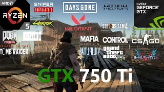 GTX 750 Ti 2GB  Test in 18 Games in 2021