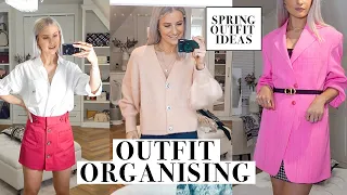 REWORKING MY CLOSET for LOCKDOWN AND ORGANISING SPRING OUTFITS | INTHEFROW