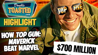 TOP GUN MAVERICK BOX OFFICE BEATS MARVEL?! | Double Toasted