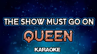 Queen - The Show Must Go On - KARAOKE