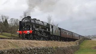 Keighley & Worth Valley Railway Spring Steam Gala with Royal Scot, Bahamas & More! 13th March 2022