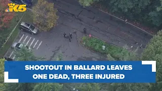 1 killed, 3 injured in Ballard shooting