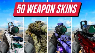 50 GREAT Battlefield 2042 Weapon Skins in-game!