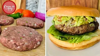 Cómo hacer CARNE DE HAMBURGUESA Jugosa y Suave en Minutos. El  Secreto del sabor | Cocina de Addy