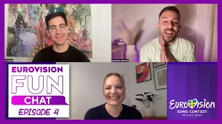 EUROVISIONFUN CHAT about Eurovision 2024! Ep.4 with @Worldvishawn  & @escfactful
