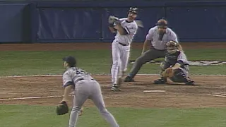 ABSOLUTE CHOAS! Don Mattingly with the BIGGEST home run of his CAREER! (1995 ALDS Game 2)