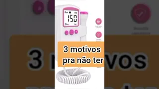 Monitor fetal/ 3 motivos pra não ter em casa #gravida #gestação #Monitorfetal #shortsvideo