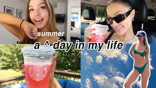 VLOG ★ a summer day in my life 🦋🌞🧃 (thrifting, nails, etc)