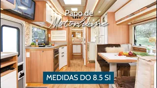 PAPO DE MOTORHOME - MEDIDAS DO 8.5 SI - CHASSI IVECO DAILY 70-170 ESPECIAL PARA MOTORHOMES