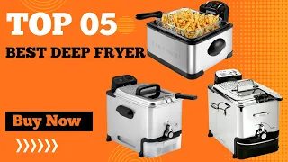 Top 5 Best Deep Fryer for The Home in 2024 | Best Deep Fryer | Best Deep Fryer with Oil Filtration