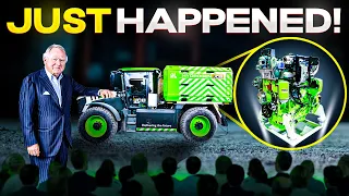 Huge News! JCB's Hydrogen Engine will destroy the EV Industry!