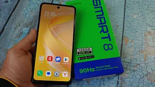 Infinix SMART 8 4/128Gb Распаковка и Первое Знакомство