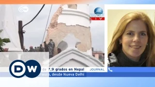 Terremoto en Nepal deja más de 200 muertos