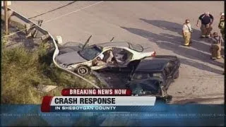Flight for Life called to multi-vehicle crash in Sheboygan County