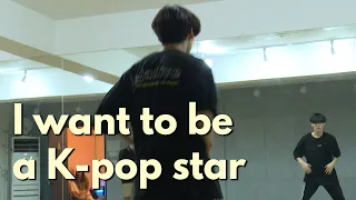 I'm 16, and I dream of becoming a K-pop idol